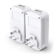 AV2000 2-Port Gigabit Passthrough Powerline Starter Kit 2