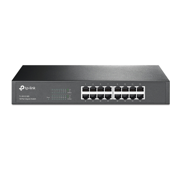 Switch de 16 puertos Gigabit para escritorio / montaje en rack 1
