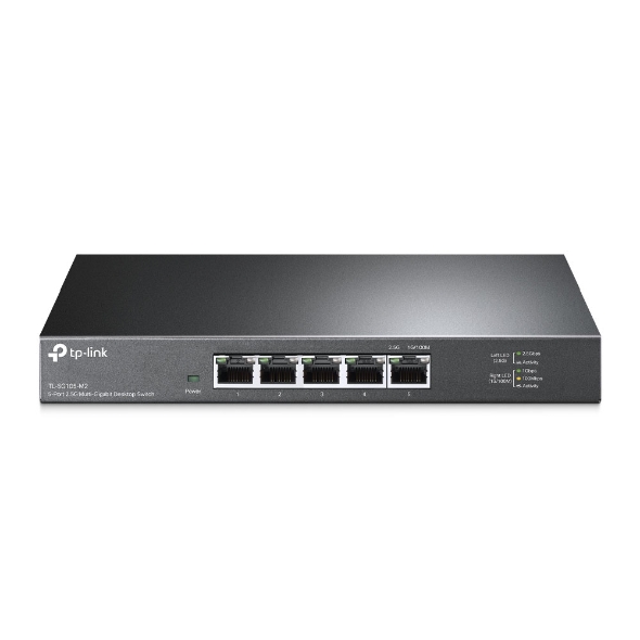 5ポート 2.5G デスクトップスイッチ 1