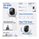 Cámara de Vigilancia Wi-Fi de 360 Grados con Vista 2K 4MP y Detección IA Avanzada 2