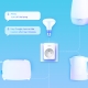 Mini prise connectée WiFi, suivi de consommation 6