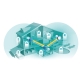 AX5400 Whole Home Mesh Wi-Fi 6 Unit 3
