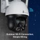 VIGI 4MP Outdoor Full-Color Wi-Fi Pan Tilt Network Camera 6