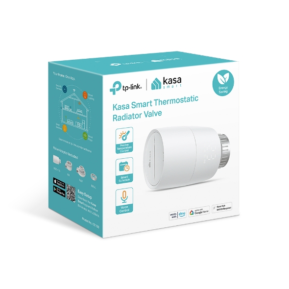 Kasa Smart Válvula Termostática para Radiadores 1