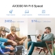 Repetidor Wi-Fi 6 AX3000 con Puerto Gigabit y EasyMesh 5