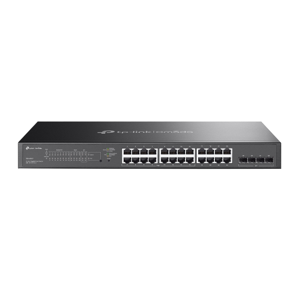 Omada 28-Port Gigabit Smart Switch with 16-Port PoE+ 1
