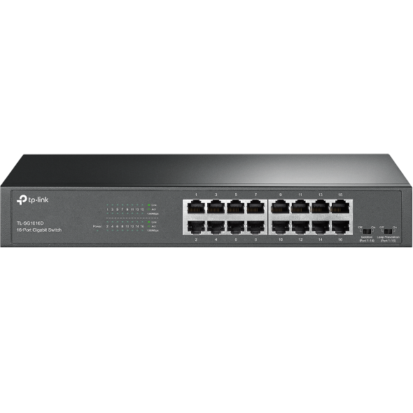 16-Port Gigabit Desktop/Rackmount Switch 1