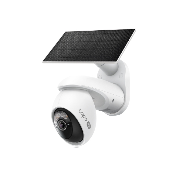 Kit de caméra de sécurité panoramique/inclinable à énergie solaire 1